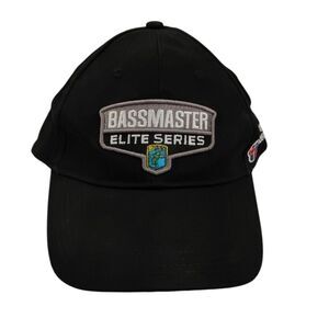 Bassmaster Elite Series Hat Cap Black with Embroidered Patch Carquest